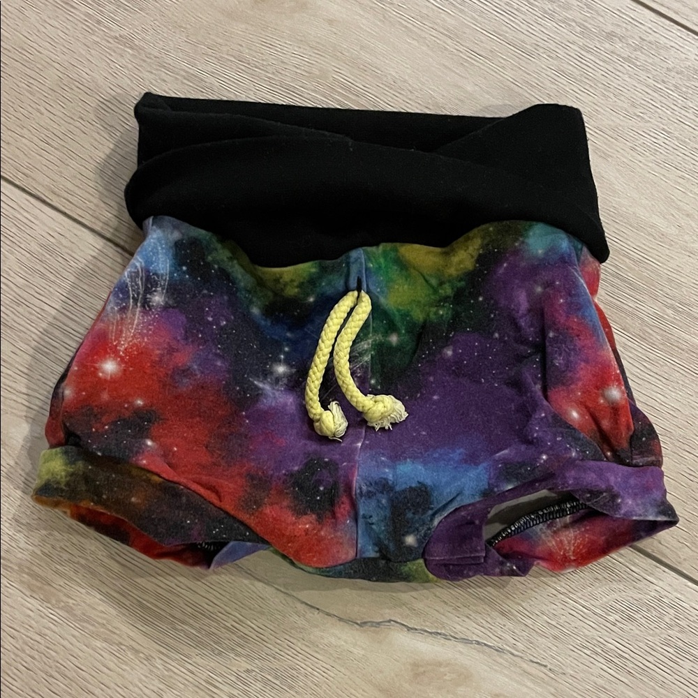 Galaxy Print Kids Shorts